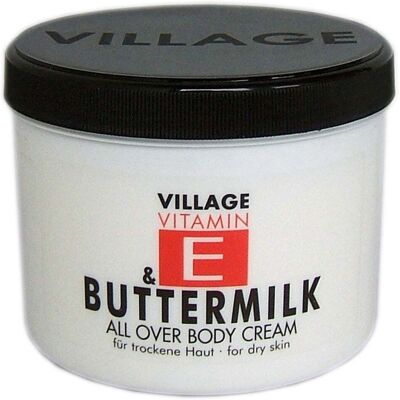 Village Vitamin E Buttermilk Body Cream - Body Cream Village Vitamin E Buttermilk Body Cream - Body Cream