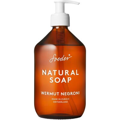 Soeder Natural Soap Vermouth Negroni 500 ml Soeder Natural Soap Vermouth Negroni 500 ml