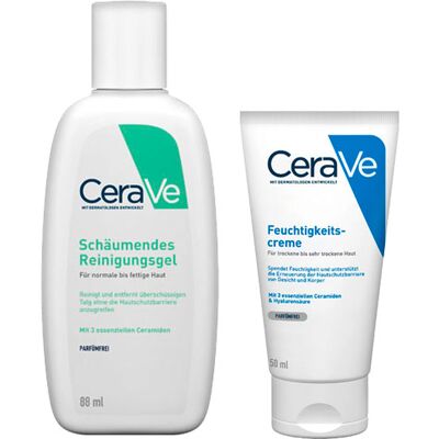 CeraVe Cleansing and Care Set (Cream 50ml + Cleansing Gel 88ml) CeraVe Cleansing and Care Set (Cream 50ml + Cleansing Gel 88ml)