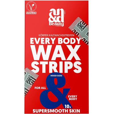 A.N.D. beauty Every Body Wax Strips Set A.N.D. beauty Every Body Wax Strips Set