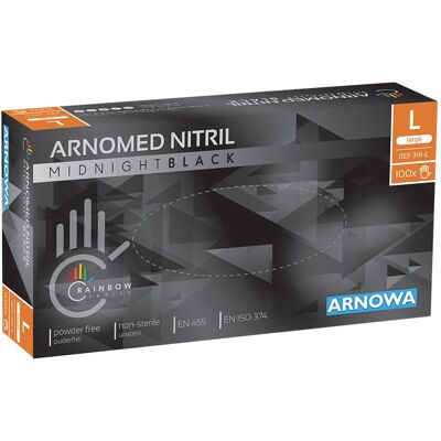 MaiMed Guanti usa e getta in nitrile, 100 pezzi, taglia l - Disposable Gloves MaiMed Guanti usa e getta in nitrile, 100 pezzi, taglia l - Disposable Gloves