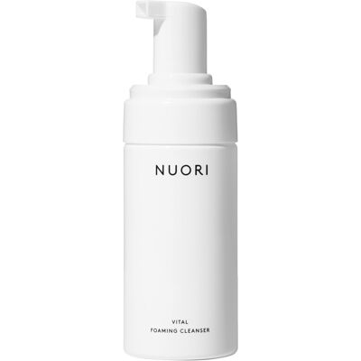 Nuori Vital Foaming Cleanser - Exfoliates with Pomegranate Enzyme - Preserves Moisture - 100ml Nuori Vital Foaming Cleanser - Exfoliates with Pomegranate Enzyme - Preserves Moisture - 100ml