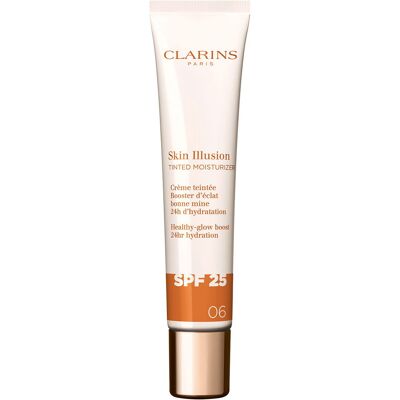 Clarins Skin Illusion Tinted Moisturizer SPF 25 06 40 ml Clarins Skin Illusion Tinted Moisturizer SPF 25 06 40 ml