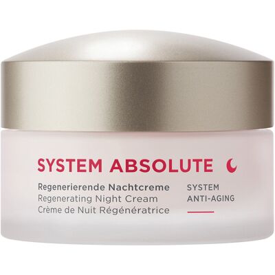 ANNEMARIE BÖRLIND SYSTEM ABSOLUTE SYSTEM ANTI-AGING Regenerating night cream 50 ml ANNEMARIE BÖRLIND SYSTEM ABSOLUTE SYSTEM ANTI-AGING Regenerating night cream 50 ml