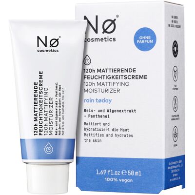 Nø Cosmetics rain tøday 120h Mattifying Moisturizer 50 ml Nø Cosmetics rain tøday 120h Mattifying Moisturizer 50 ml