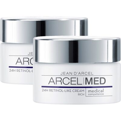 JEAN D´ARCEL ARCELMED 24H RETINOL-LIKE CREAM Rich Set 2 x 50 ml JEAN D´ARCEL ARCELMED 24H RETINOL-LIKE CREAM Rich Set 2 x 50 ml