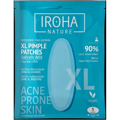 Iroha XL Skin Patch - Reduces redness, blemishes - Skin Patch for Acne & Rougeur Iroha XL Skin Patch - Reduces redness, blemishes - Skin Patch for Acne & Rougeur