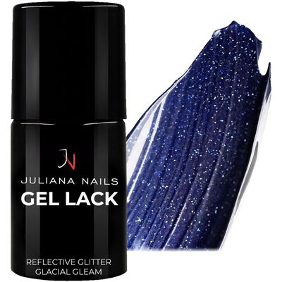 6ml Juliana Nails Gel Lack Reflective Glitter Glacial Gleam 6ml Juliana Nails Gel Lack Reflective Glitter Glacial Gleam