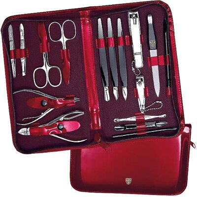 Drei Schwerter Manicure Set - Bordeaux - Stainless Steel Tools Drei Schwerter Manicure Set - Bordeaux - Stainless Steel Tools