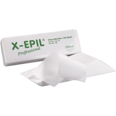 X-Epil Fleece strips Short, 23 x 7 cm, 100 pcs. X-Epil Fleece strips Short, 23 x 7 cm, 100 pcs.