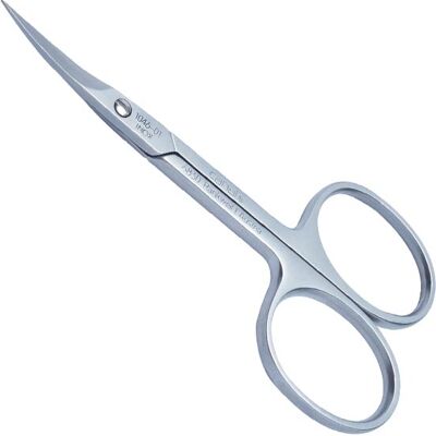 Canal Curved Nail and Skin Scissors - Stainless Steel Canal Curved Nail and Skin Scissors - Stainless Steel