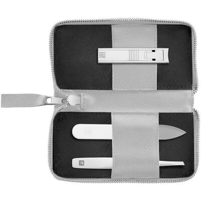 ZWILLING Nail care set vegan, 3 pcs. in gray ZWILLING Nail care set vegan, 3 pcs. in gray