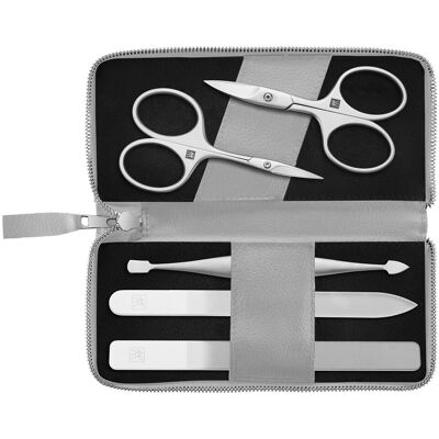 ZWILLING Nail care set vegan, 5 pcs. in gray ZWILLING Nail care set vegan, 5 pcs. in gray