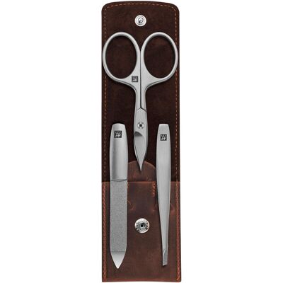 ZWILLING Premium manicure set 3 pcs. in brown ZWILLING Premium manicure set 3 pcs. in brown
