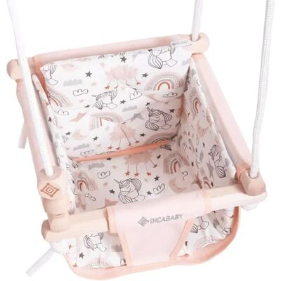 Monkey Gym Toddler Swing Pastel Monkey Gym Toddler Swing Pastel