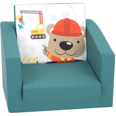 Monkey Gym soft kids’ armchair reclining - builder Monkey Gym soft kids’ armchair reclining - builder
