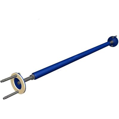 Monkey Gym doorway pull-up bar 70-100 cm - blue Monkey Gym doorway pull-up bar 70-100 cm - blue