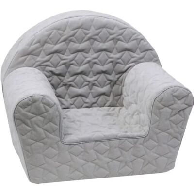 Monkey Gym soft kids’ armchair Cosy - grey Monkey Gym soft kids’ armchair Cosy - grey