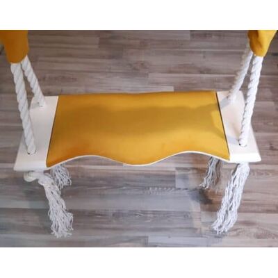 Monkey Gym swing seat wave - yellow Monkey Gym swing seat wave - yellow