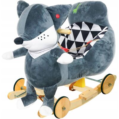 Monkey Gym soft ride-on rocker Kidsee - fox Monkey Gym soft ride-on rocker Kidsee - fox