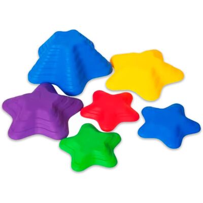 Monkey Gym Stepping Stones for Kids Starfish - 6 Monkey Gym Stepping Stones for Kids Starfish - 6