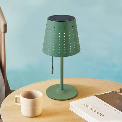 Lindby Hilario Green Metal Solar Lamp - Solar Lamp Lindby Hilario Green Metal Solar Lamp - Solar Lamp