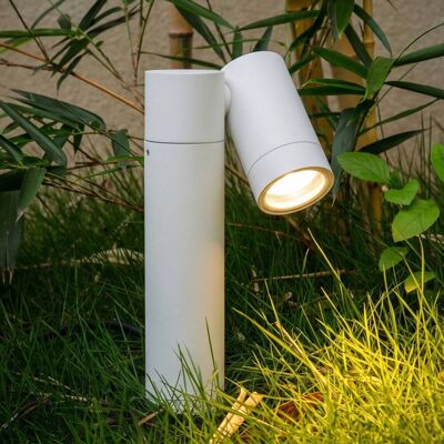 PRIOS Tulimar ground spike light, 1-bulb, white, IP65 PRIOS, dimmable, White / opal, Aluminium, Modern, Ceiling Light Outdoor PRIOS Tulimar ground spike light, 1-bulb, white, IP65 PRIOS, dimmable, White / opal, Aluminium, Modern, Ceiling Light Outdoor