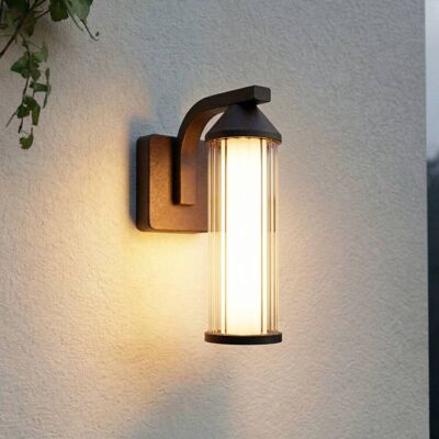 LED Outdoor Wall Light Neravio Lindby, Brown / rust, Aluminium, Modern, Outdoor Wall Light LED Outdoor Wall Light Neravio Lindby, Brown / rust, Aluminium, Modern, Outdoor Wall Light