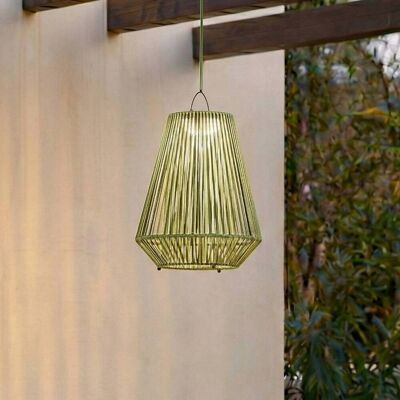 Lindby Austas LED solar hanging lamp, green, Ø 32 cm, USB, IP54 Lindby, dimmable, Green, Plastic, Modern, outdoor solar light Lindby Austas LED solar hanging lamp, green, Ø 32 cm, USB, IP54 Lindby, dimmable, Green, Plastic, Modern, outdoor solar light