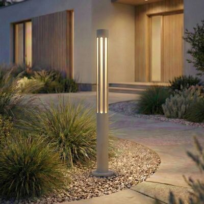LED Pathway Light Fjorya Lindby, Alu / grey / zinc, Aluminium, Modern, Path and Bollard Light LED Pathway Light Fjorya Lindby, Alu / grey / zinc, Aluminium, Modern, Path and Bollard Light