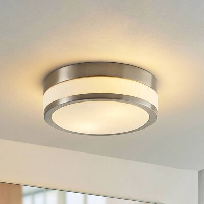 Ceiling Light Flavi Lindby, dimmable, Alu / grey / zinc, Bathroom, metal, Modern, Ceiling Light Ceiling Light Flavi Lindby, dimmable, Alu / grey / zinc, Bathroom, metal, Modern, Ceiling Light