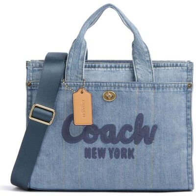 Coach Cargo Denim Handbag blue Coach Cargo Denim Handbag blue