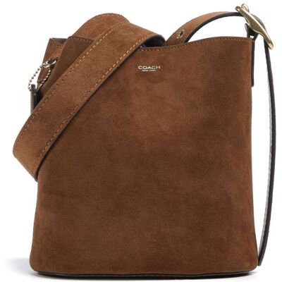 Coach Bleecker 21 Leather Bucket bag brown Coach Bleecker 21 Leather Bucket bag brown