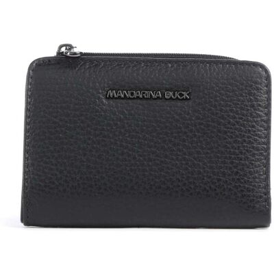 Mandarina Duck Mellow Leather Leather Wallet black Mandarina Duck Mellow Leather Leather Wallet black