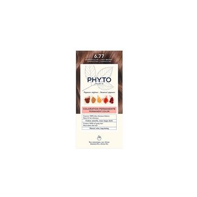 Phyto Phytocolor 6.77-Marrón Claro Capuchino 4 Un Phyto Phytocolor 6.77-Marrón Claro Capuchino 4 Un