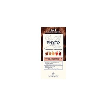Phyto Phytocolor 6.34 Dark Copper Blonde 4 Un Phyto Phytocolor 6.34 Dark Copper Blonde 4 Un