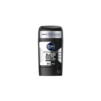Nivea Men Black & White Invisible Original Deodorant Stick 50ml Nivea Men Black & White Invisible Original Deodorant Stick 50ml