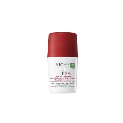 Vichy Clinical Control Deodorant 96H Roll-On Format For Women Antiperspirant Dry Touch 50ml Vichy Clinical Control Deodorant 96H Roll-On Format For Women Antiperspirant Dry Touch 50ml