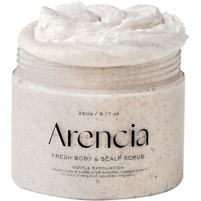 Arencia - Fresh Cloud Body Scrub - 260g - White Tea & Neroli Arencia - Fresh Cloud Body Scrub - 260g - White Tea & Neroli