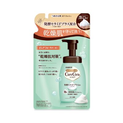 Rohto Mentholatum - Care Cera High Moisturizing Foam Body Wash Refill - 385ml Rohto Mentholatum - Care Cera High Moisturizing Foam Body Wash Refill - 385ml