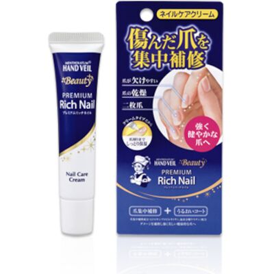 Rohto Mentholatum - Hand Veil Beauty Premium Rich Nail Cream - 12g Rohto Mentholatum - Hand Veil Beauty Premium Rich Nail Cream - 12g