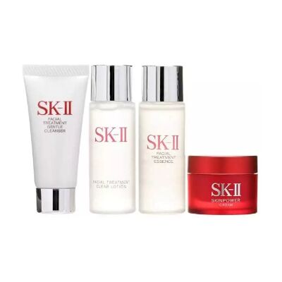 SK-II - Essential Travel Kit - 1set(4items) (New Version) - 1 set SK-II - Essential Travel Kit - 1set(4items) (New Version) - 1 set