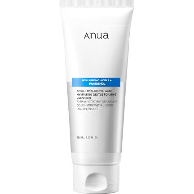Anua 8 Hyaluronic Acid Hydrating Gentle Foaming Cleanser - Cleanser Anua 8 Hyaluronic Acid Hydrating Gentle Foaming Cleanser - Cleanser