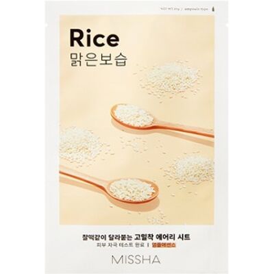 Missha Airy Fit Sheet Mask Rice Missha Airy Fit Sheet Mask Rice