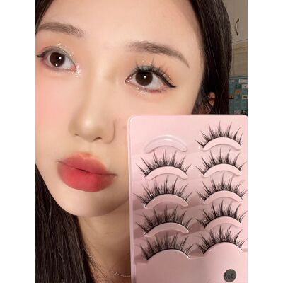 MissLady - False Eyelashes B - 10mm x 5 pairs - Barbie Black MissLady - False Eyelashes B - 10mm x 5 pairs - Barbie Black