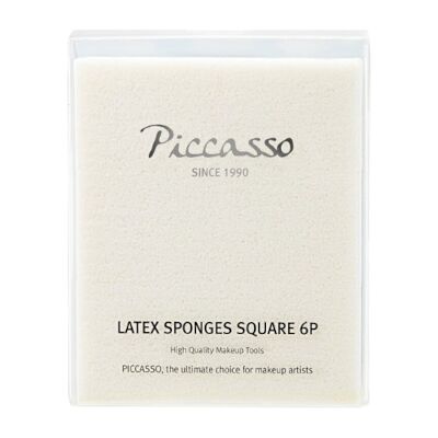 Piccasso - Latex Square Sponge - 6pcs Piccasso - Latex Square Sponge - 6pcs