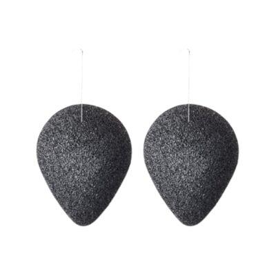 Purito SEOUL Bamboo Charcoal Konjac Sponge - 7g (2ea) Set Purito SEOUL Bamboo Charcoal Konjac Sponge - 7g (2ea) Set