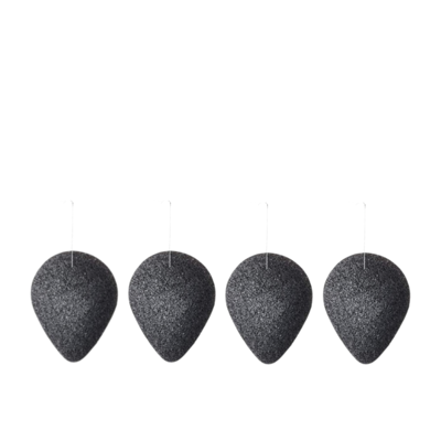 Purito SEOUL Bamboo Charcoal Konjac Sponge - 7g (4ea) Set Purito SEOUL Bamboo Charcoal Konjac Sponge - 7g (4ea) Set