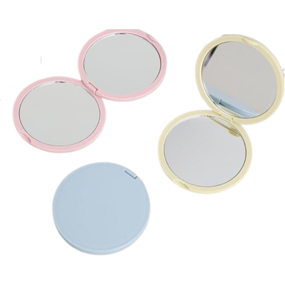 MINGXIER - Round Pocket Mirror (Random Colour) - 1 pc MINGXIER - Round Pocket Mirror (Random Colour) - 1 pc