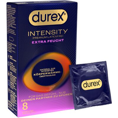 Durex Intensity - extra lubricated latex‑free condoms (8 pcs) Durex Intensity - extra lubricated latex‑free condoms (8 pcs)